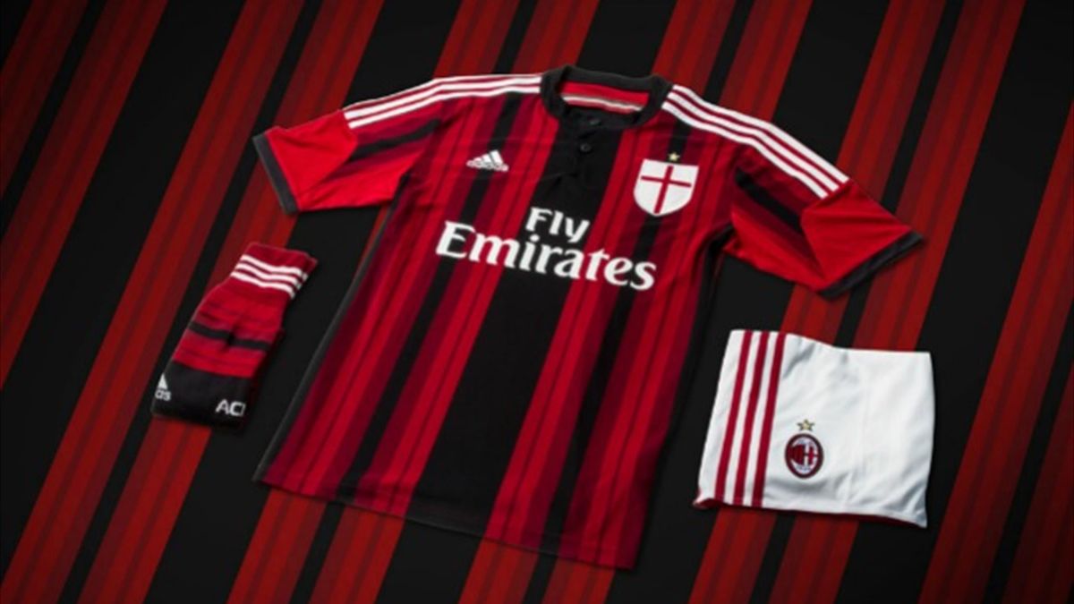 Du changement pour les maillots du Milan AC Eurosport