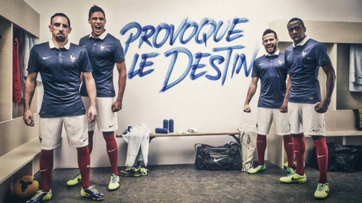 Nike le maillot de l'équipe de France pour aller à Rio - Eurosport