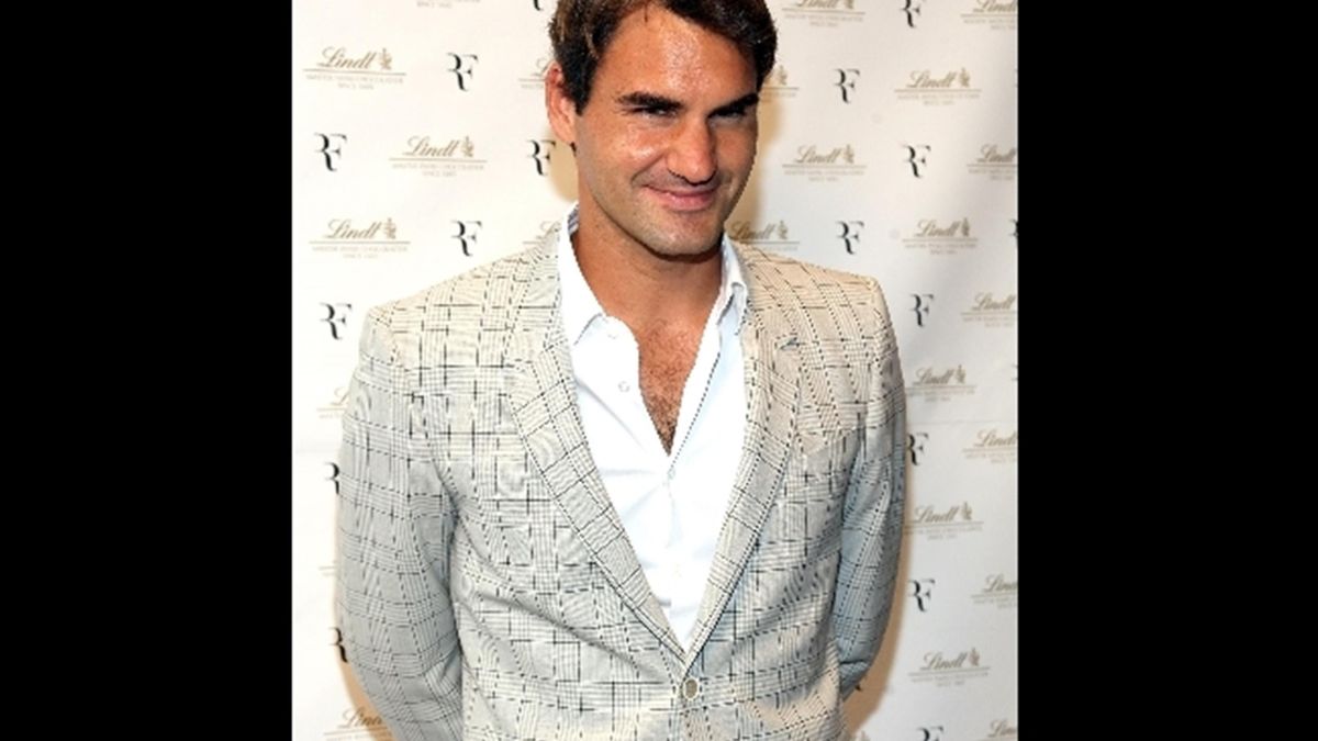 Veste blanche Federer