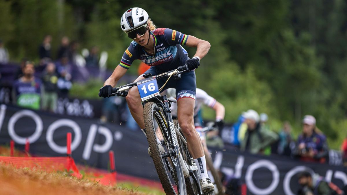 UCI Mountain Bike Cross-Country Short Track World Cup mens race live - Jordan Sarrou claims win