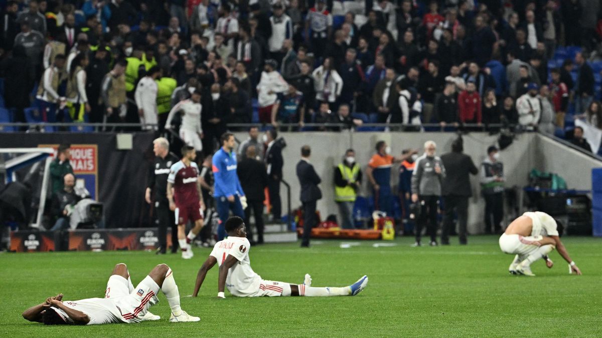 Les Lyonnais abattus après leur élimination en Ligue Europa