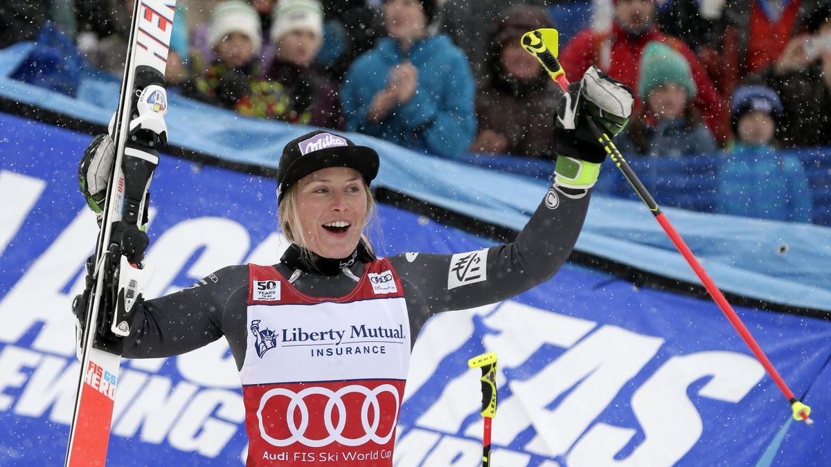 Tessa Worley Returns To Top Spot Of Giant Slalom Medal Rostrum Eurosport