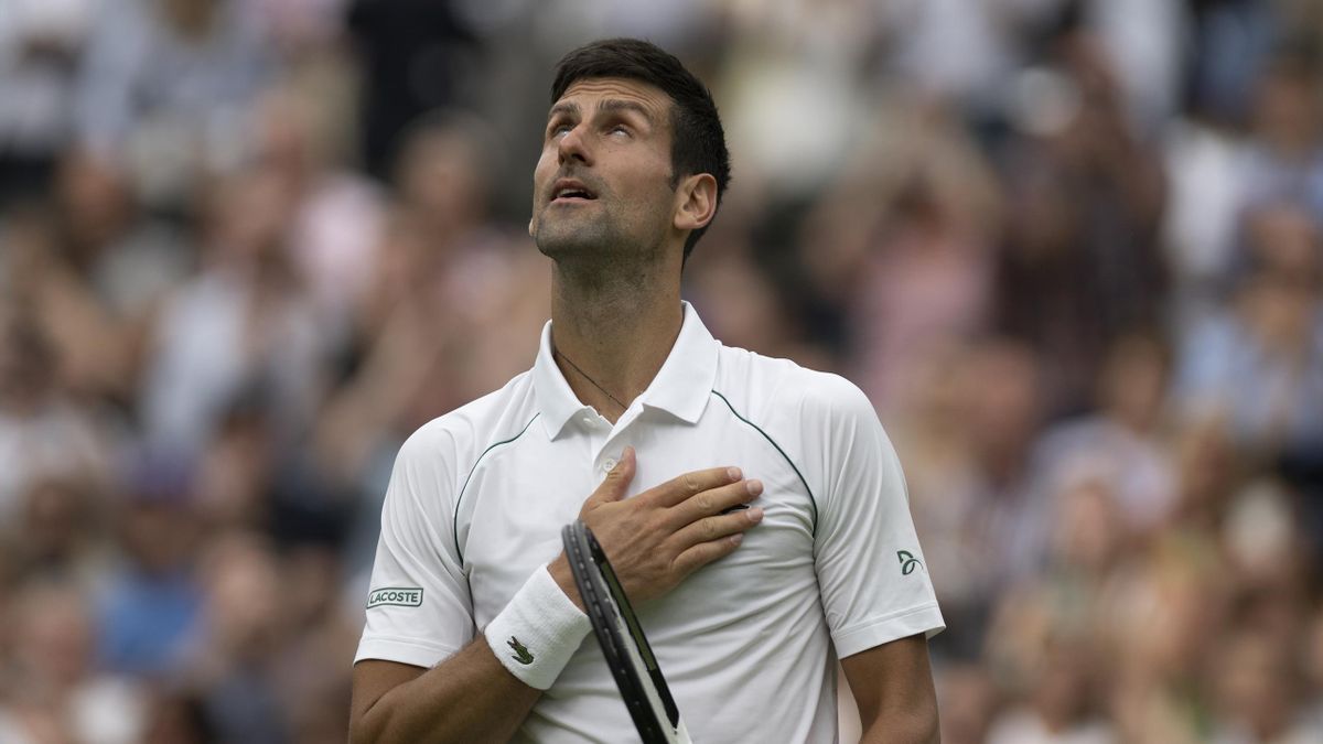 Novak Djokovic in Wimbledon