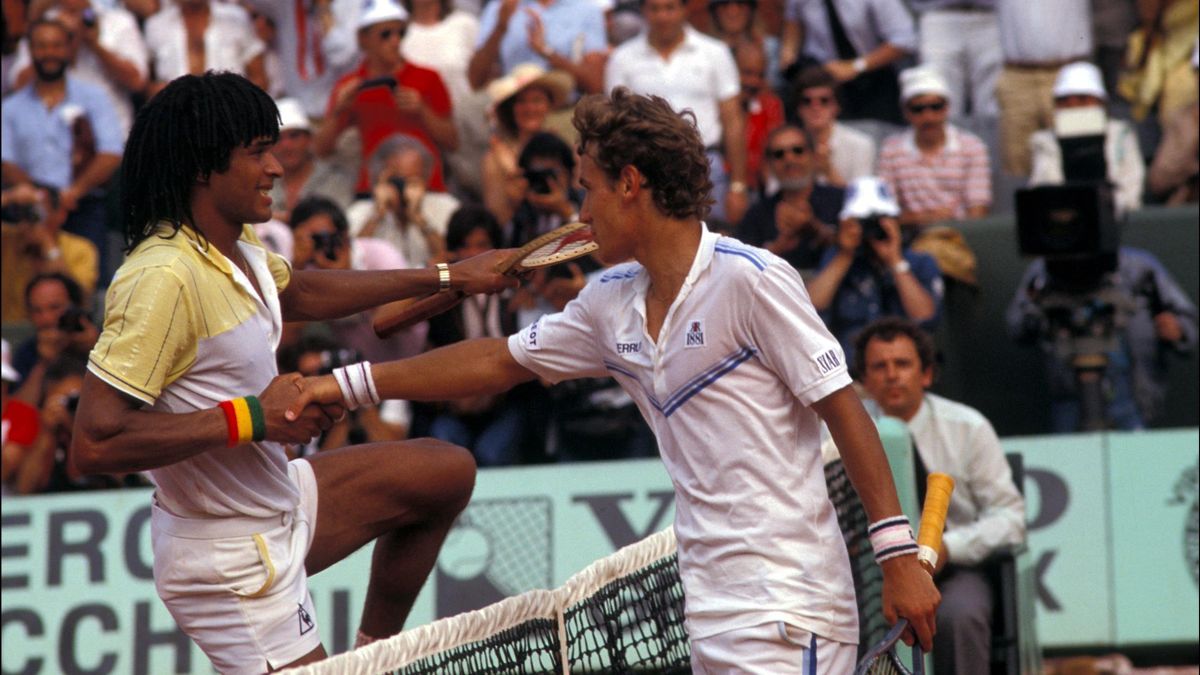 Legends' Voice Mats Wilander verloor de finale van Yannick Noah maar