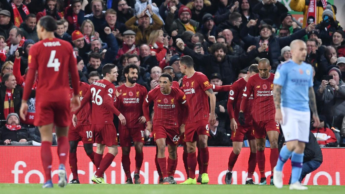 Salah - Liverpool-Manchester City - Premier League 2019/2020 - Getty Images