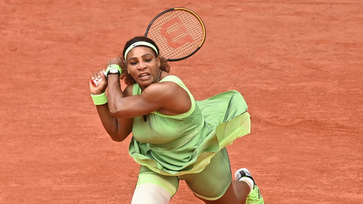 Roland-Garros : Serena great point, fighting to win the second set and the game