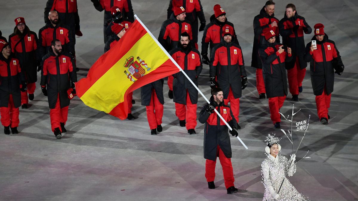 Lucas Eguibar, desfile Ceremonia Apertura PyeongChang 2018