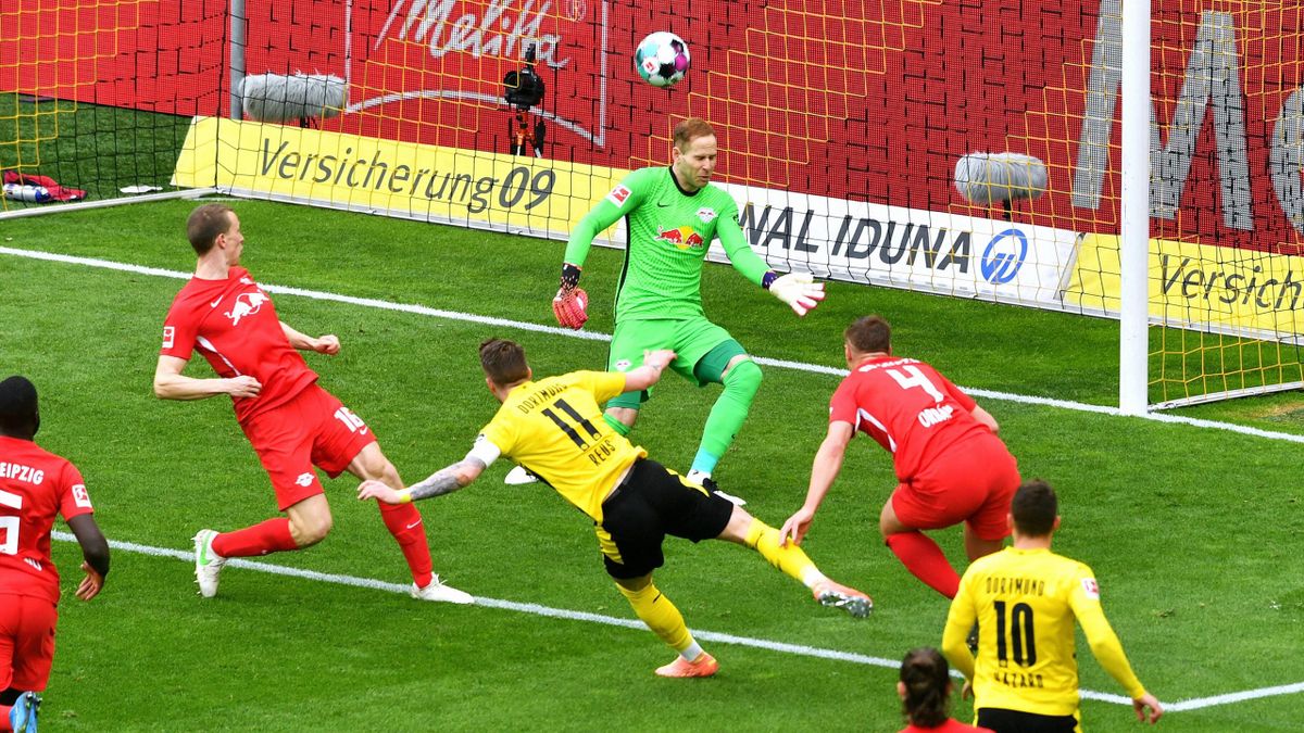 Marco Reus erzielte gegen RB Leipzig das 1:0 für den BVB