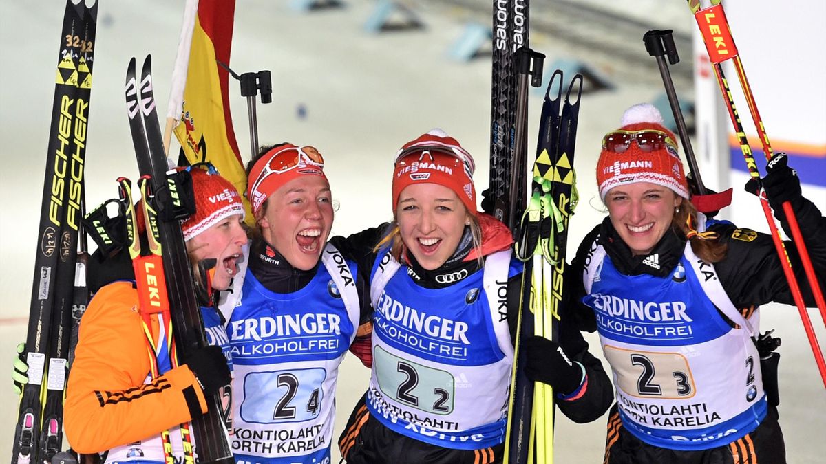 Gold Fur Deutsche Damen Staffel Eurosport