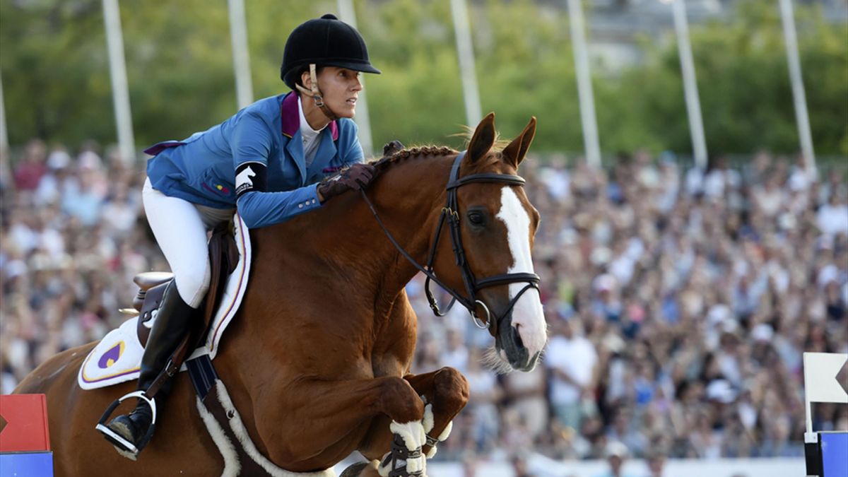 Springreiterin Luciana Diniz Gewinnt Die Global Champions Tour Eurosport