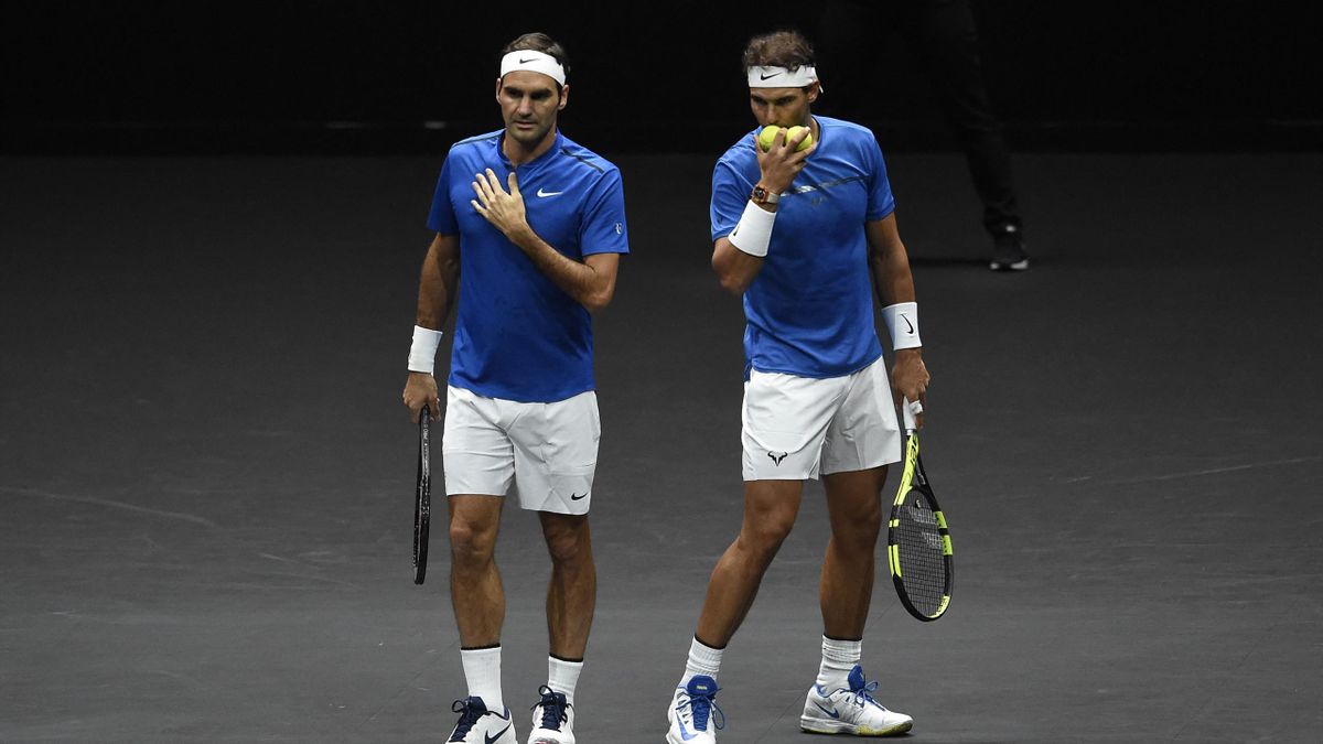 Federer és Nadal a Laver-kupán 2017-ben
