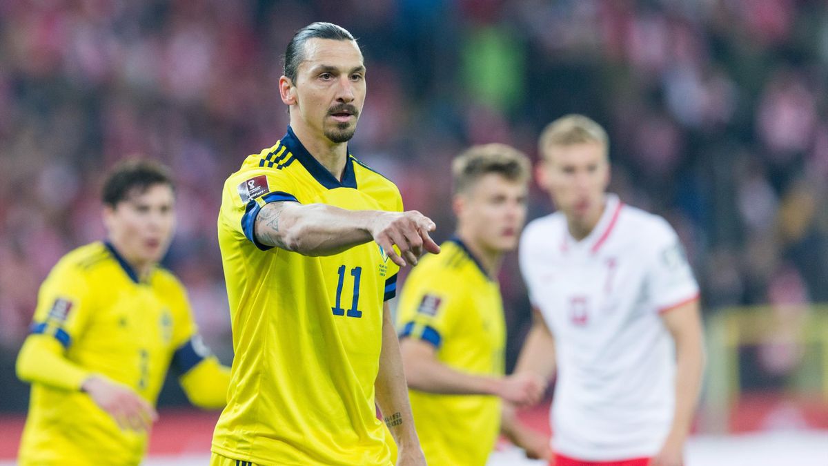 Zlatan Ibrahimovic im WM-Playoff-Spiel gegen Polen