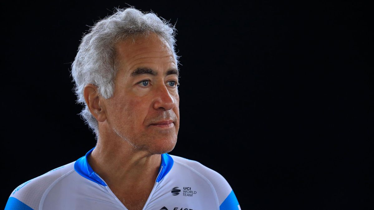 Israeli-Canadian billionaire cyclist and businessman Sylvan Adams is pictured during a photo session and interview with AFP, in Tel Aviv on June 5, 2020.
