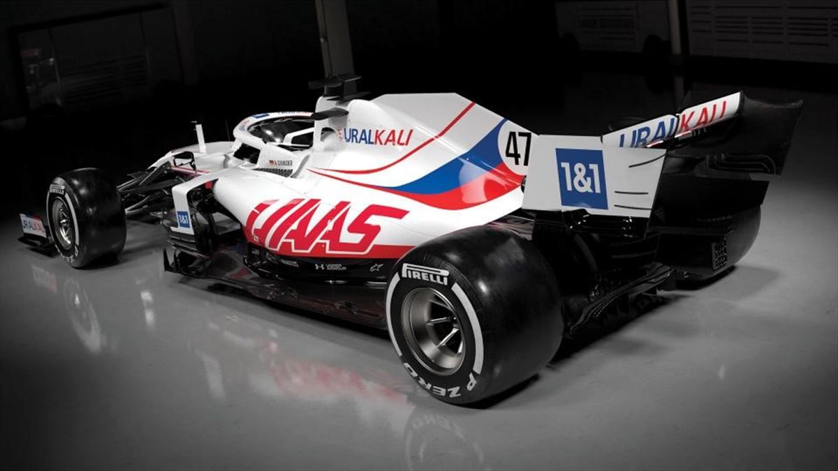 La Haas VF-21, monoplace de la saison 2021