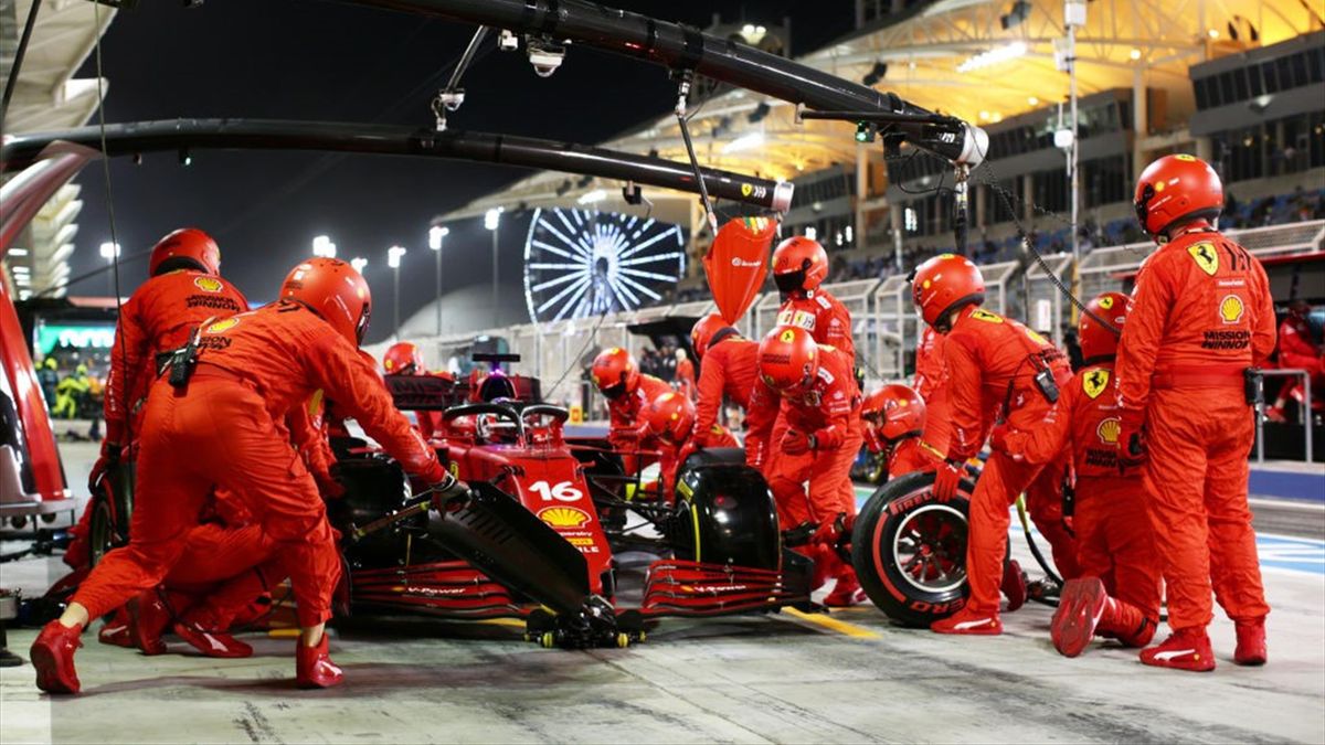 Charles Leclerc (Ferrari) au Grand Prix de Bahreïn 2021