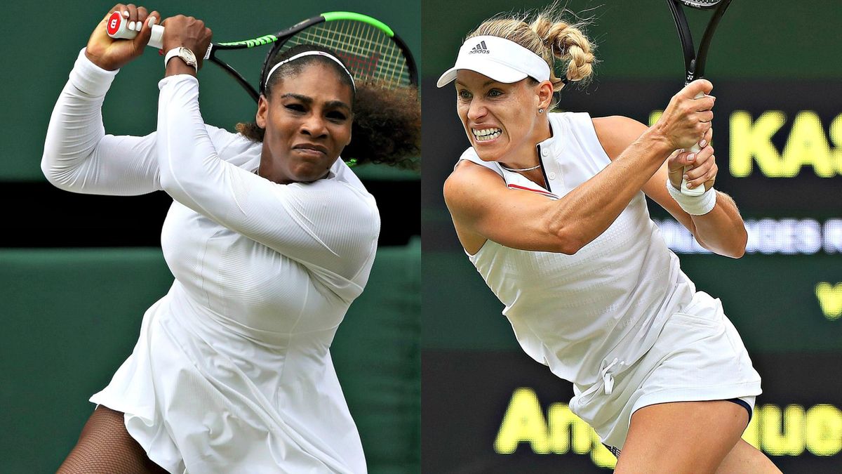 Serena Williams, Angelique Kerber - Wimbledon 2018
