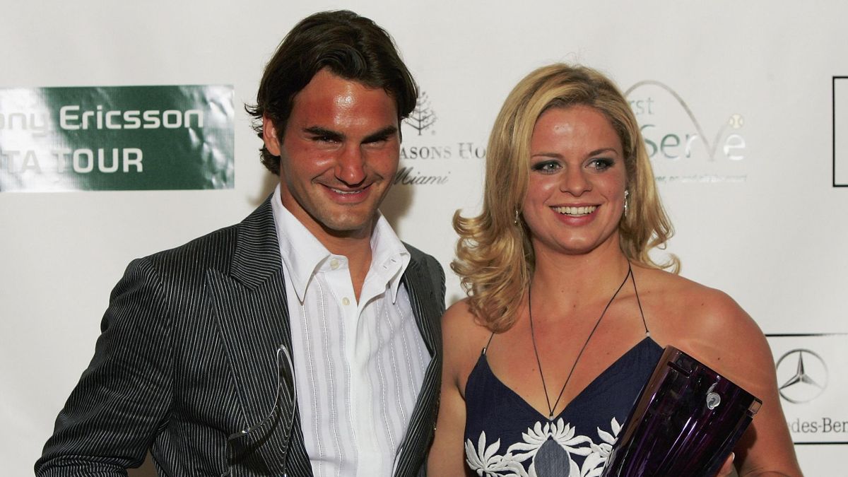 Roger Federer en Kim Clijster werden in 2006 allebei uitgeroepen tot speler van het jaar.