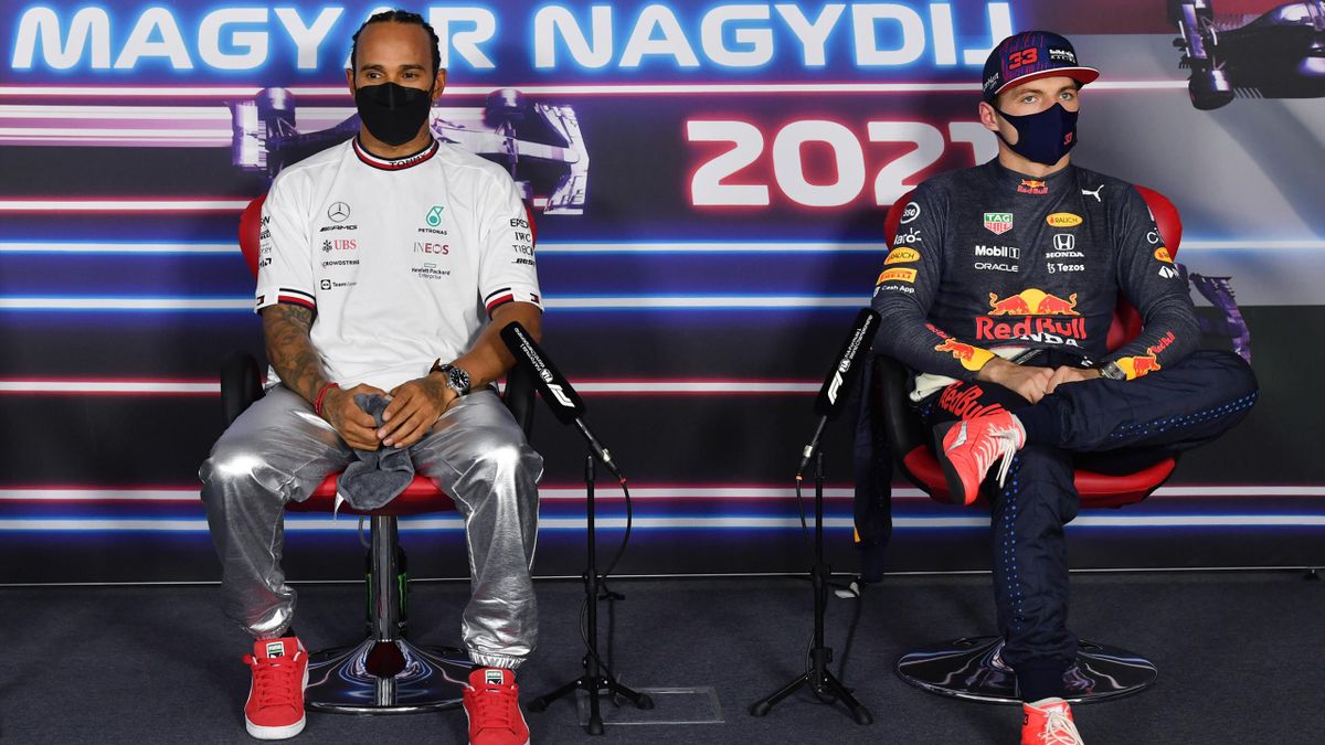 Lewis Hamilton and Max Verstappen don't want to talk about their accident in Silverstone