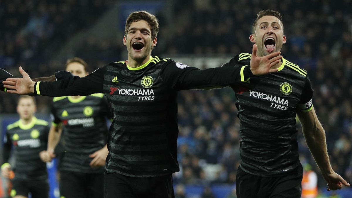 Marcos Alonso And Pedro Strike As Chelsea Ease To Win Over Leicester Eurosport
