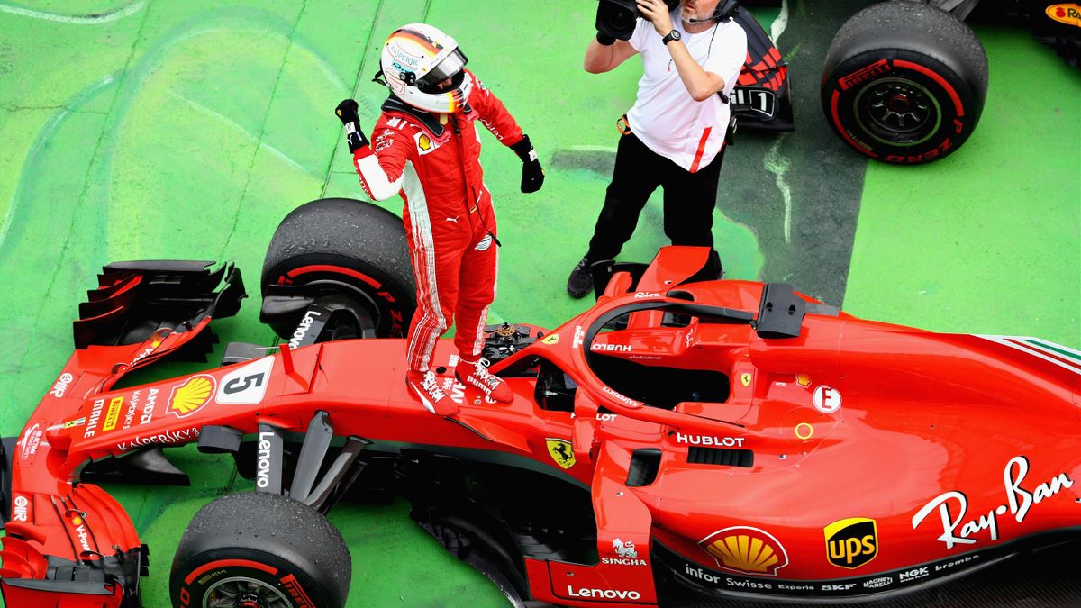 Sebastian Vettel (Ferrari) au Grand Prix du Canada 2018