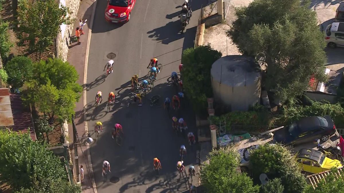 Tour De France Stage 2 - Tom Dumoulin's crash