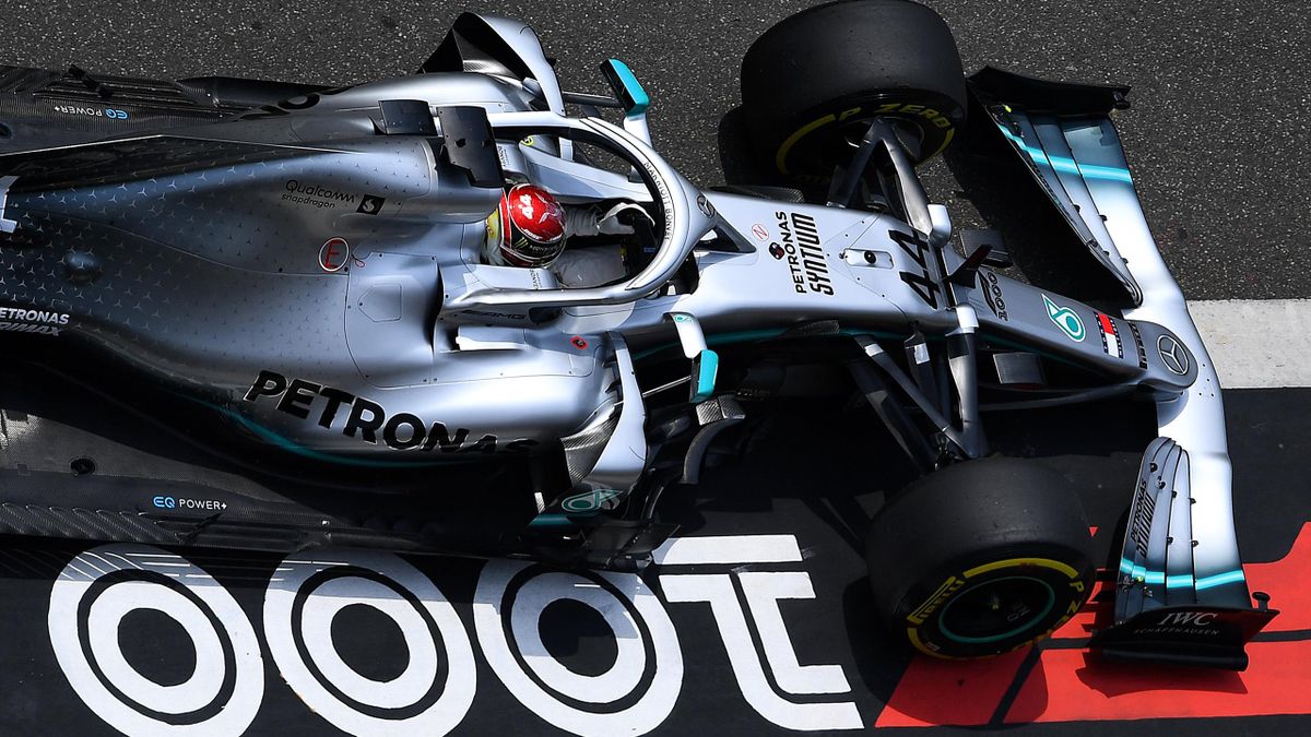 Lewis Hamilton (Mercedes) au Grand Prix de Chine 2019