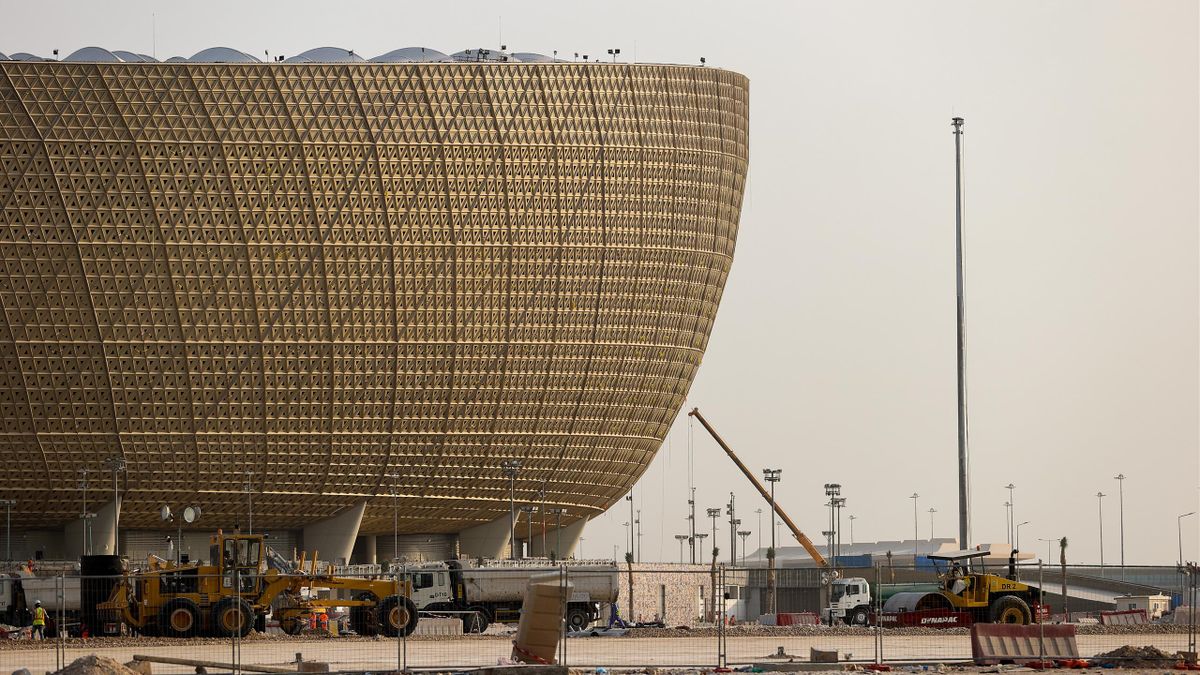 Lusail National Stadium, Lusail, a host venue for the Qatar 2022 FIFA World Cup
