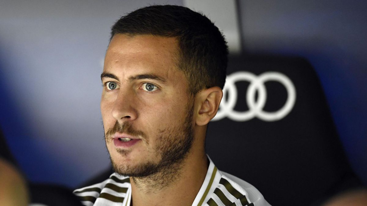 Eden Hazard started on the bench for Real Madrid