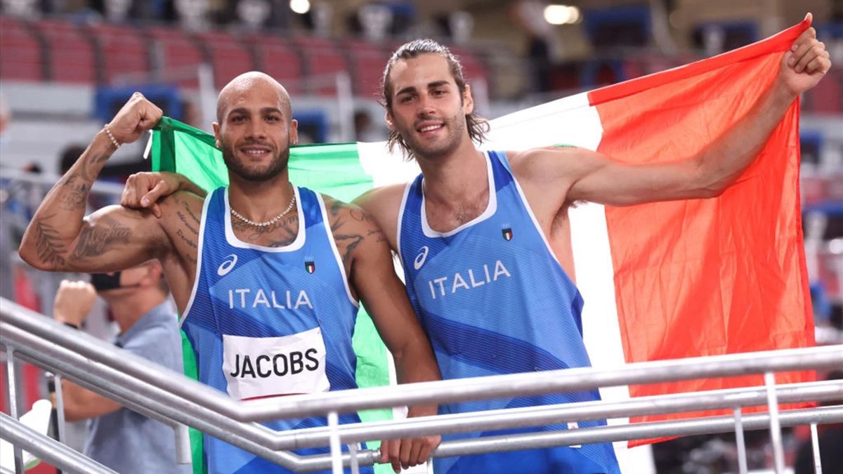 Marcell Jacobs e Gianmarco Tamberi alle Olimpiadi di Tokyo 2020