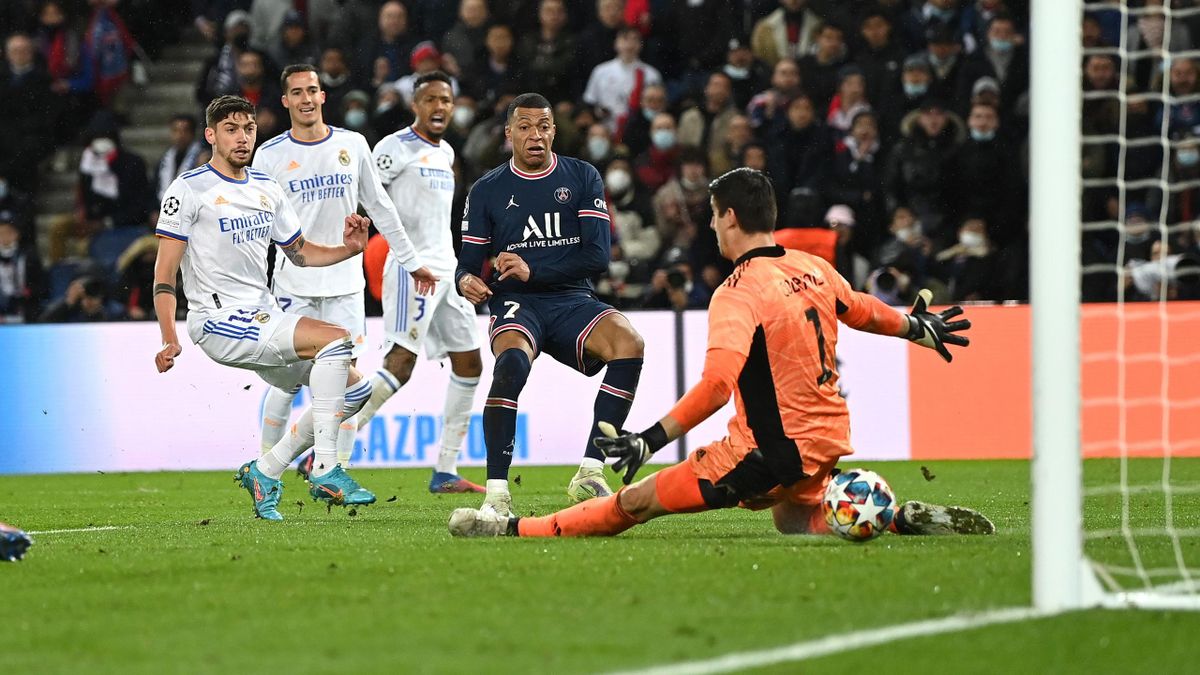 Kylian Mbappé marca el gol de la victoria en el PSG-Real Madrid