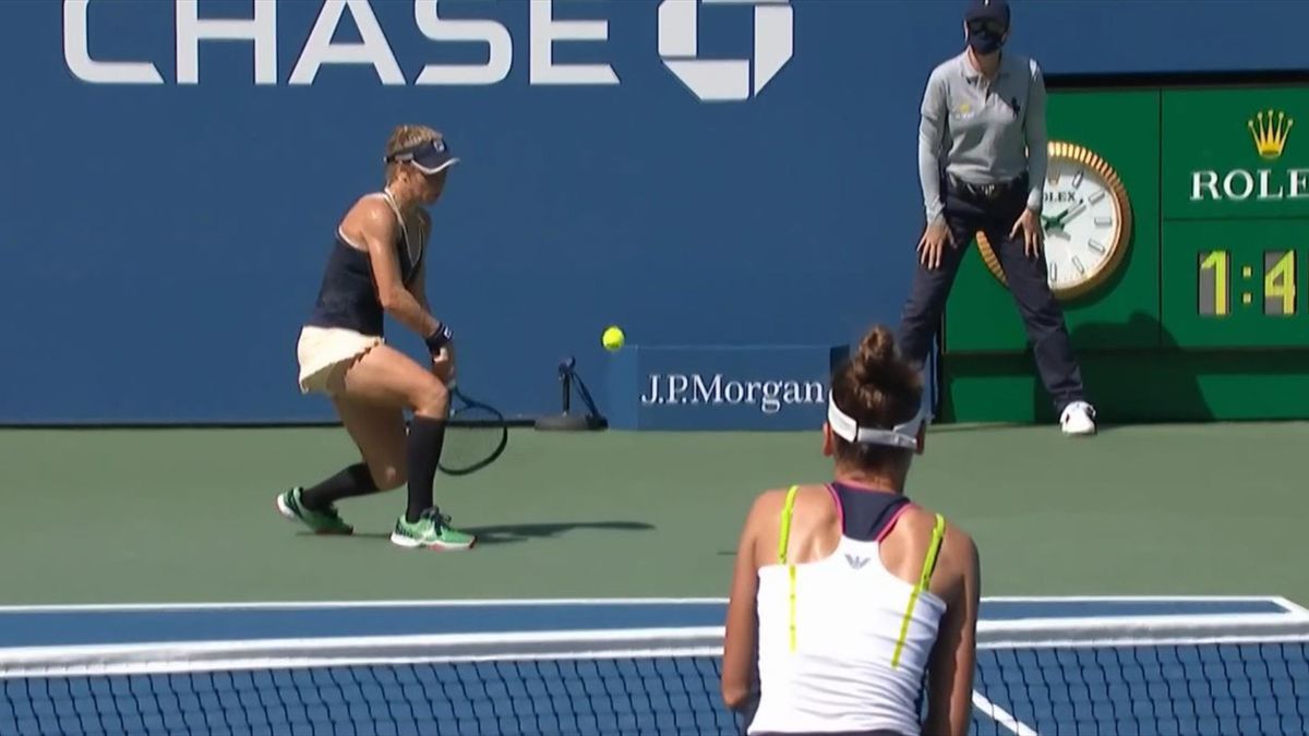 Us Open Siegemund Im Doppel Finale Eurosport