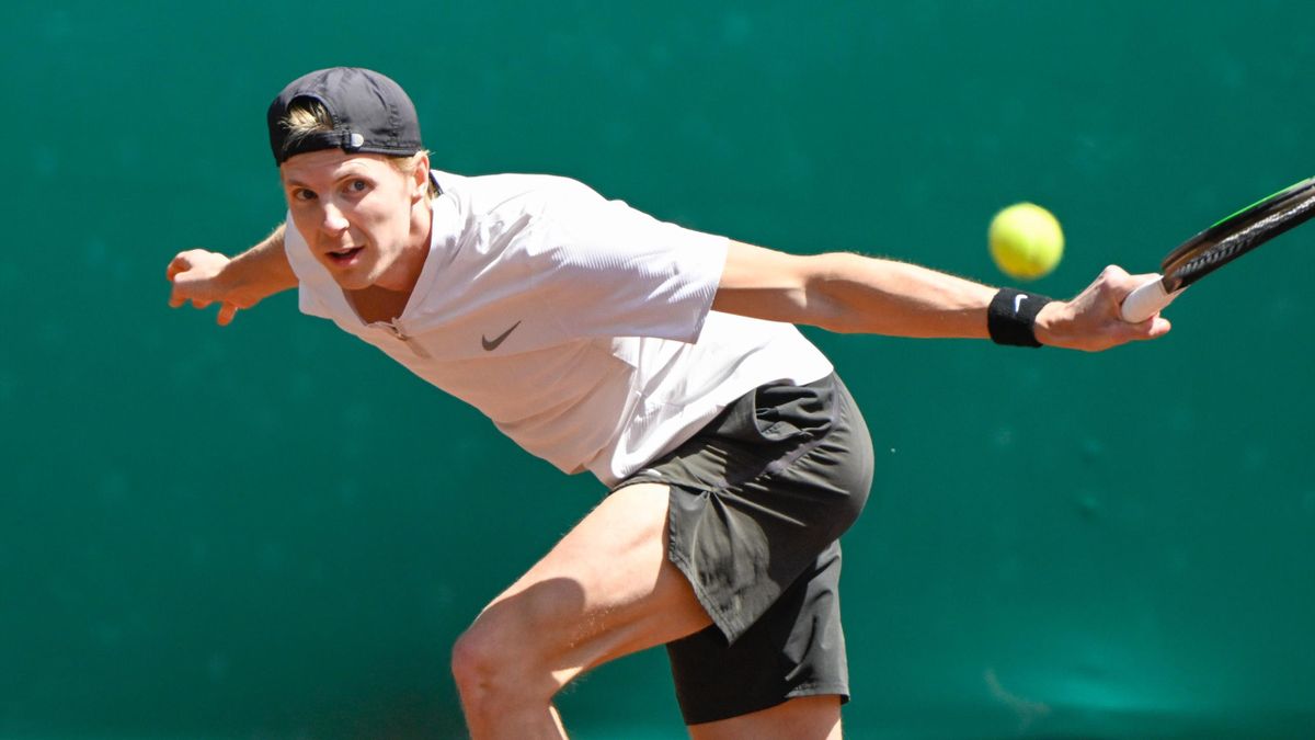 Gijs Brouwer in actie op het ATP-toernooi van Houston in 2022