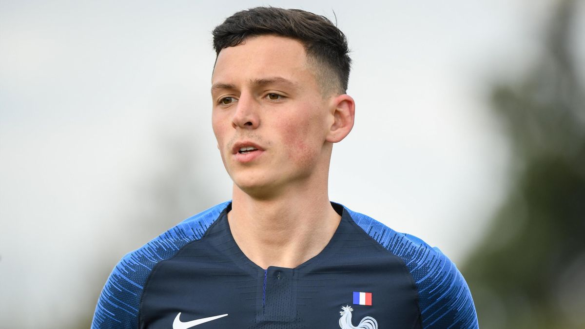 Alexis Flips lors de France - Pologne à l'Euro U19 le 20 mars 2019 à Tours