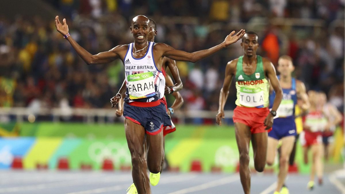 Olympics Rio 2016: Mo Farah recovers from fall to take 10,000m gold ...