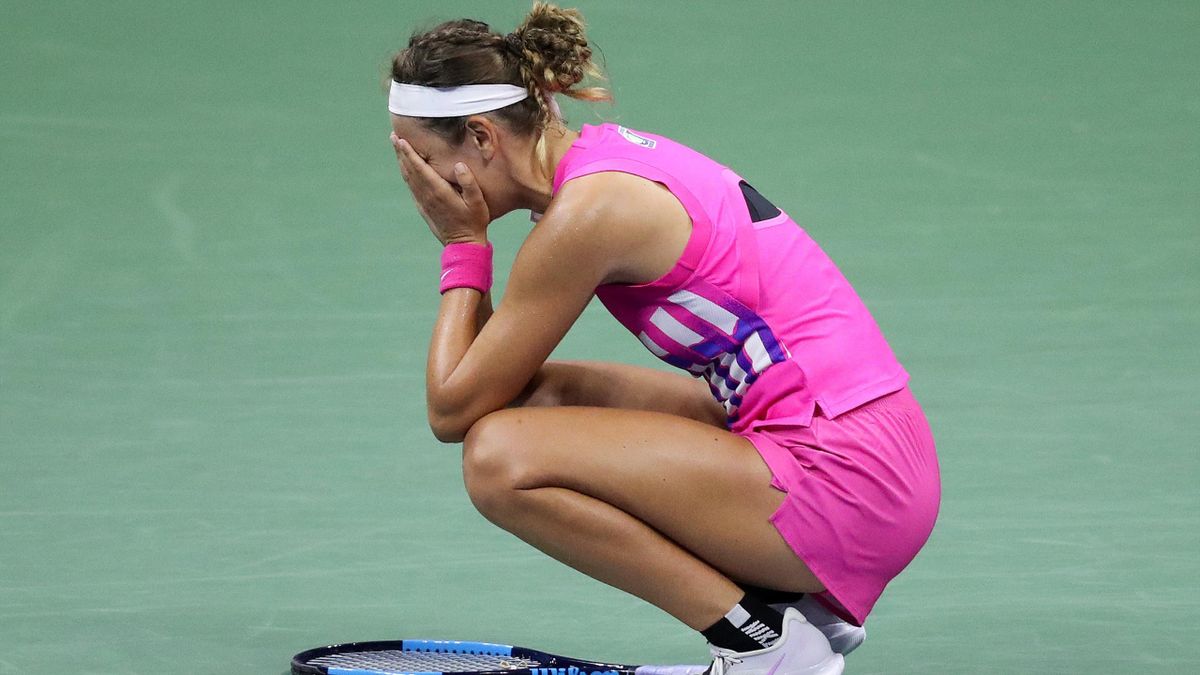 Lacrimi de fericire pentru Victoria Azarenka, după victoria cu Serena Williams, de la US Open 2020
