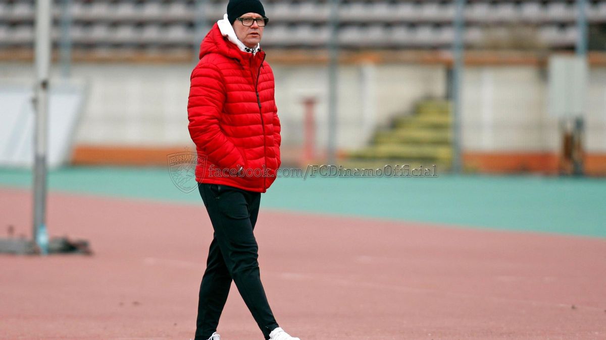 Flavius Stoican, la amicalul dintre Dinamo și Popești Leordeni