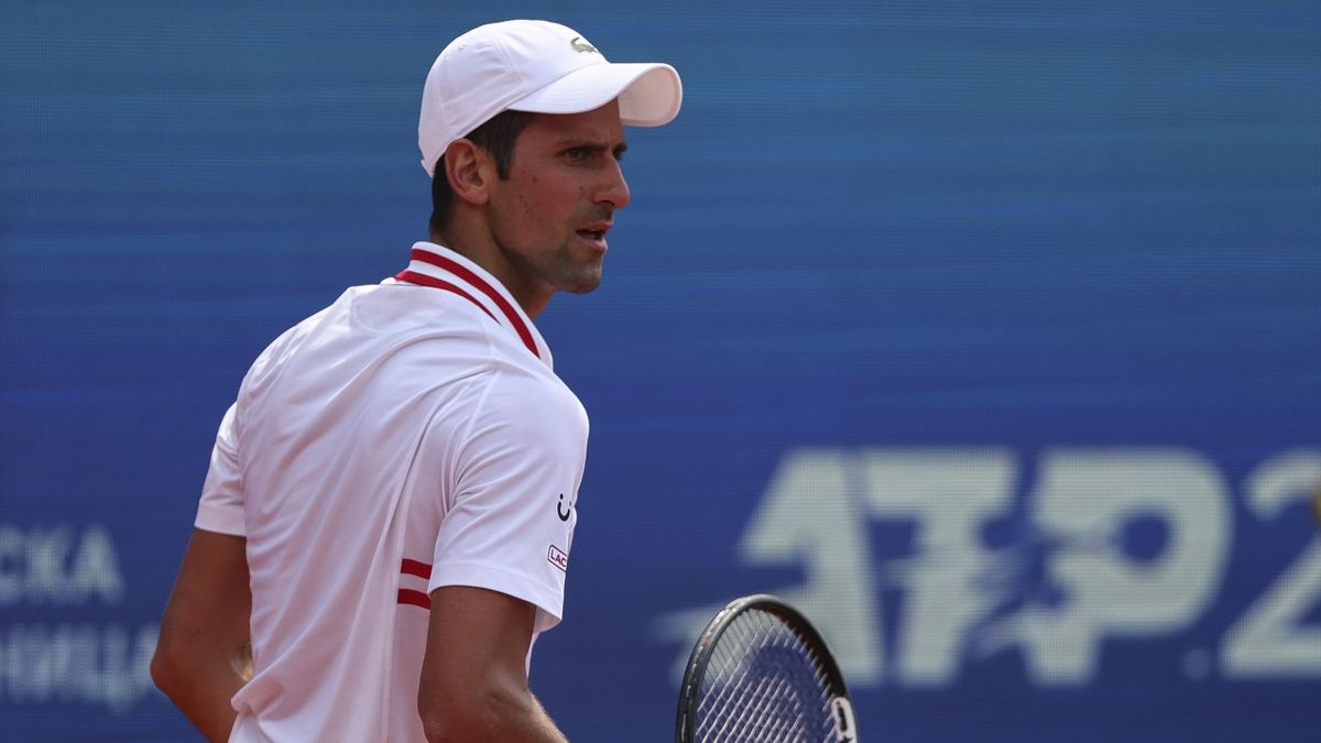 Novak Djokovic schlägt kurz von den French Open noch in Belgrad auf