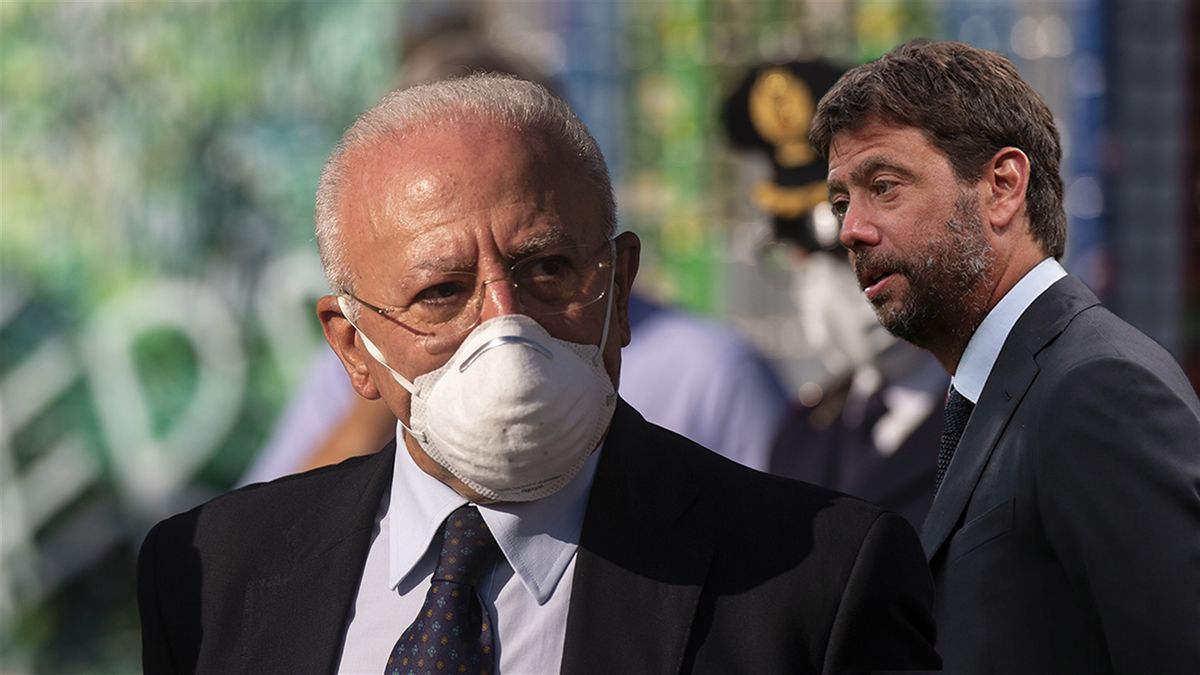 Juventus Napoli De Luca Da Agnelli Parole Penose Evitato Il Contagio Di Ronaldo Eurosport