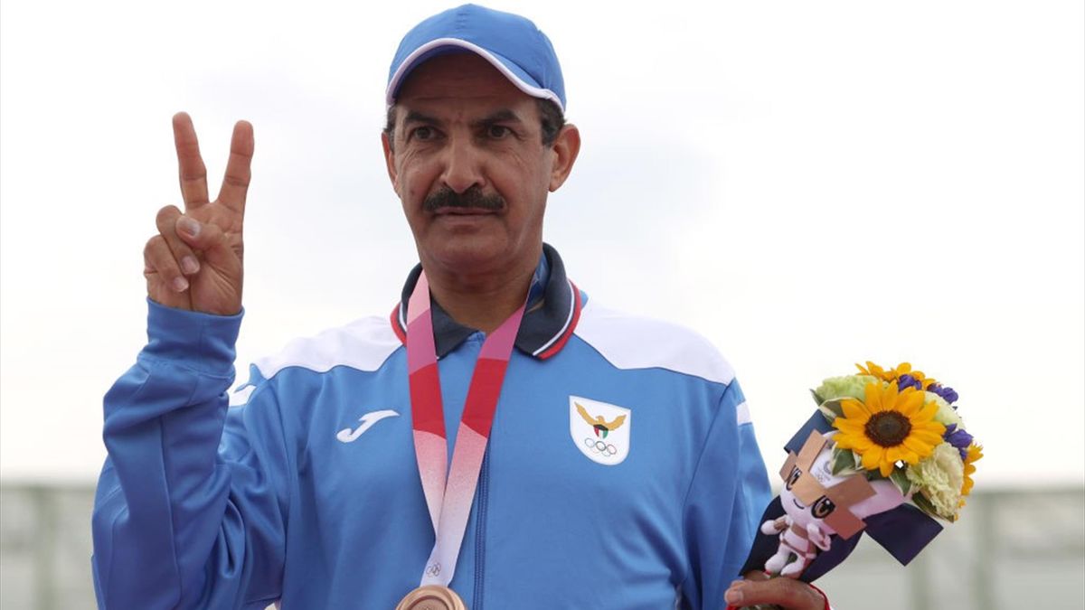 Olimpiadi Skeet Abdullah Al-Rashidi leggendario! Medaglia ...