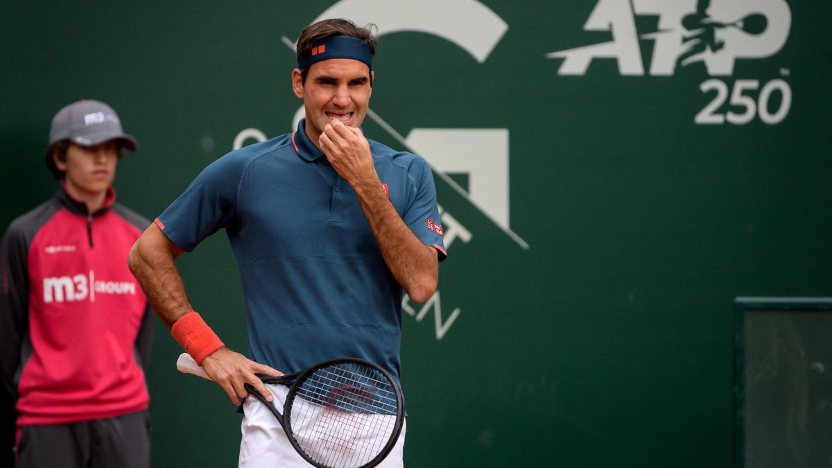 Roger Federer in Genf