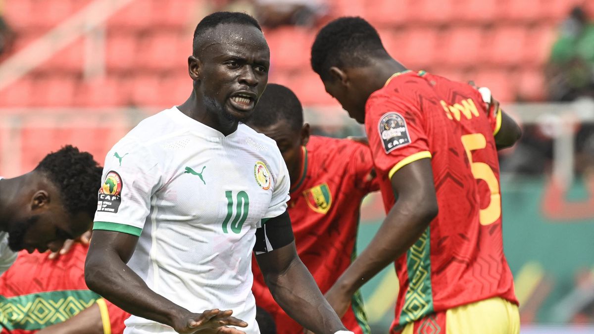 Sadio Mané durante Senegal-Guinea, Coppa d'Africa 2021 (14 gennaio 2022) (Getty Images)