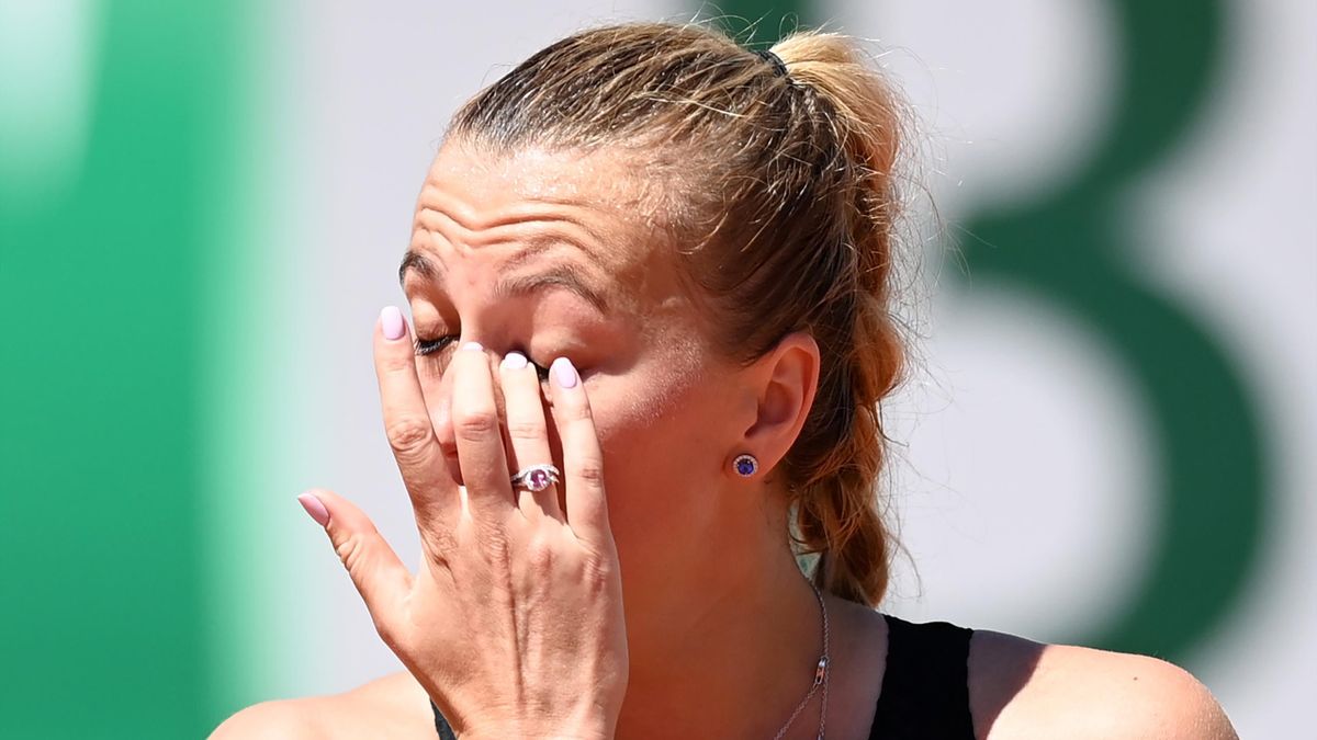 Petra Kvitova à Roland-Garros en 2021