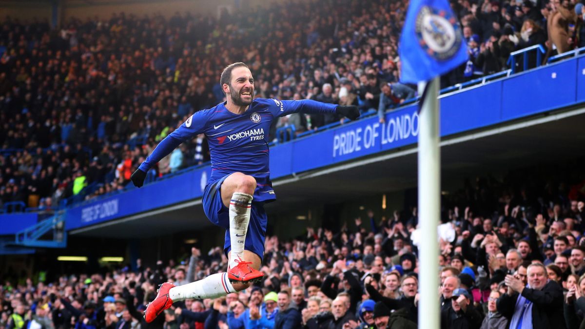 Gonzalo Higuain Happy To Stay At Chelsea If The Blues Can Overturn Transfer Ban Eurosport