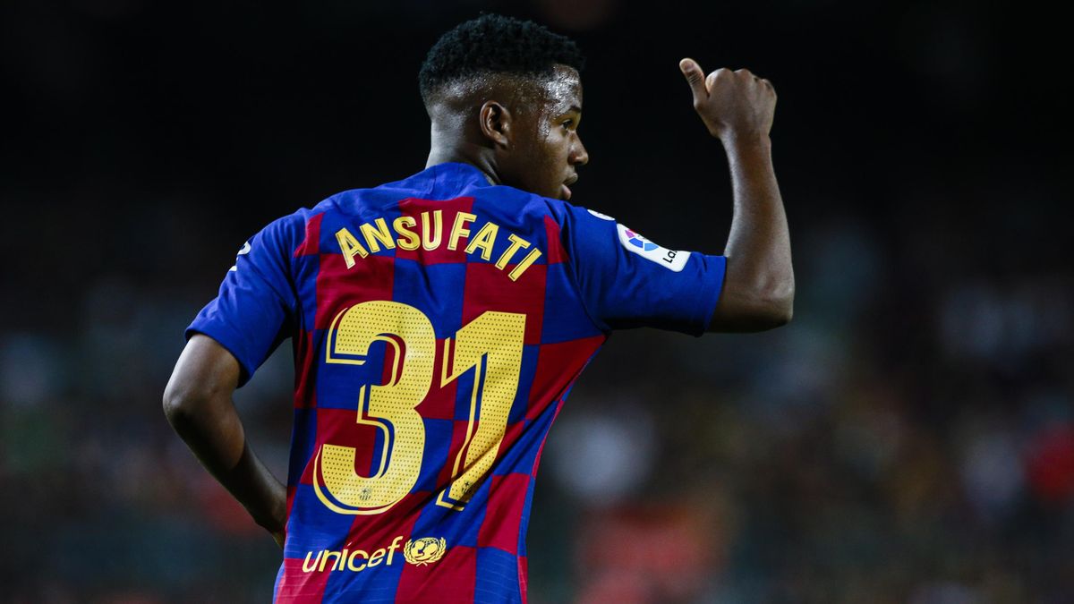 Ansu Fati - Barcellona-Betis - Liga 2019/2020 - Getty Images