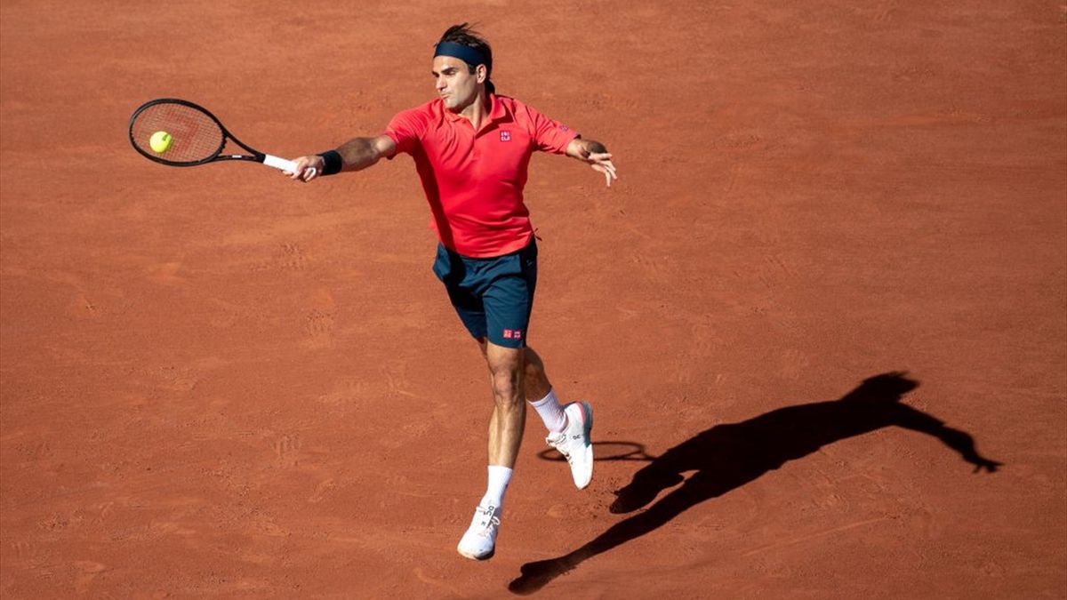 Roger Federer bei den French Open 2021
