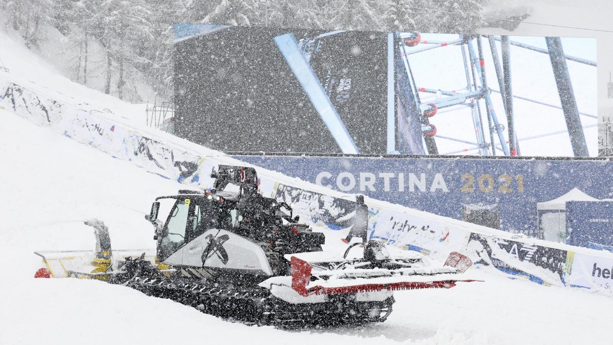 Bad weather at Cortina
