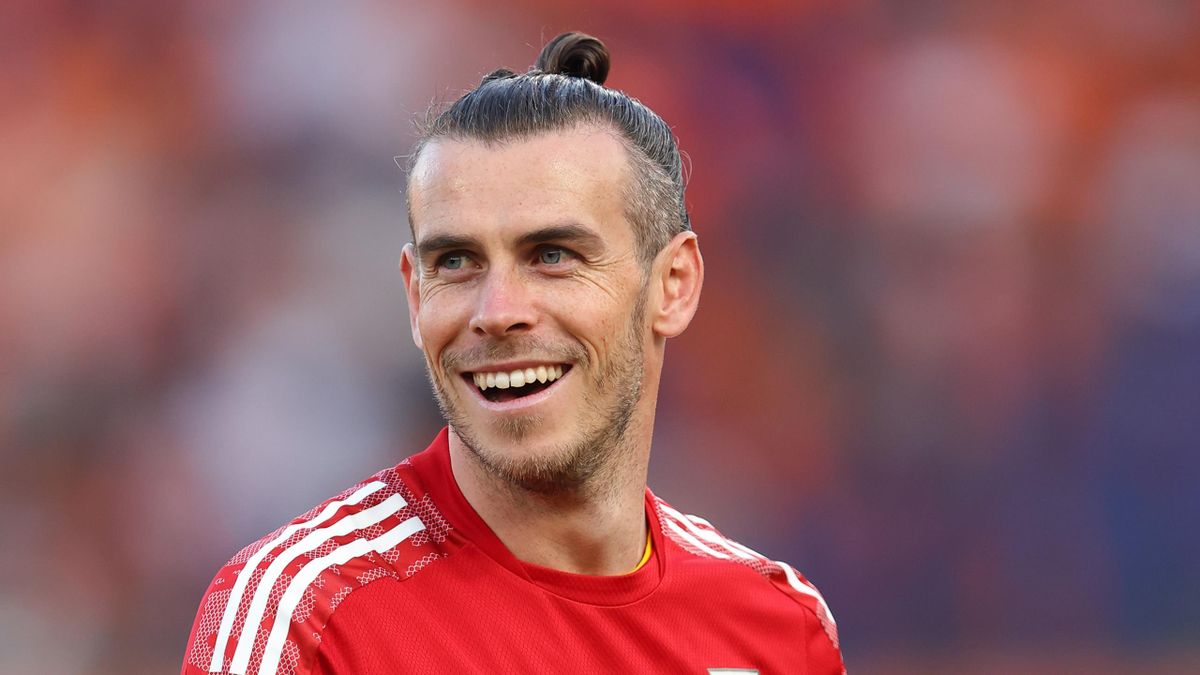 Gareth Bale of Wales during the UEFA Nations League League A Group 4 match between Wales and Netherlands at Feijenoord Stadion on June 14, 2022 in Rotterdam, Netherlands.