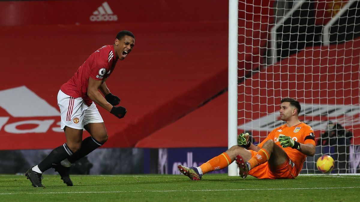 Manunited Schlagt Aston Villa Und Schliesst Zum Fc Liverpool Auf Eurosport