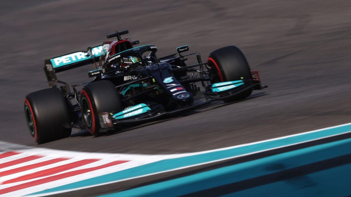 Lewis Hamilton durante le libere 3 del GP di Abu Dhabi di Formula 1 - Mondiale 2021