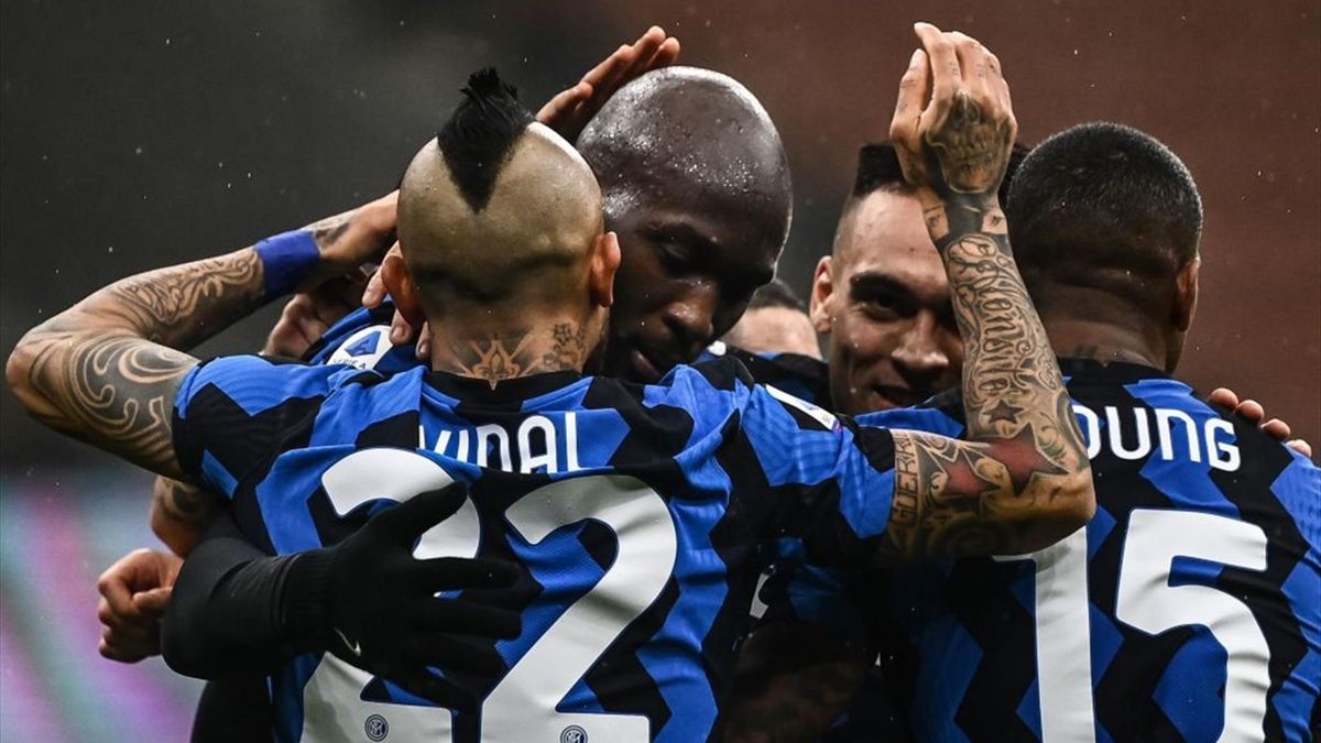 Vidal, Lukaku - Inter-Spezia - Serie A 2020/2021 - Getty Images